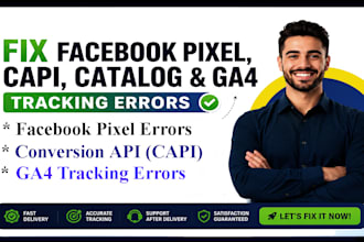 fix facebook pixel tracking,capi, ga4 error via GTM