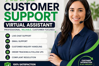 provide customer support and live chat services