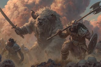 draw fantasy art and concept art illustration