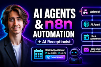 build n8n automation, ai agents and an ai receptionist for your business