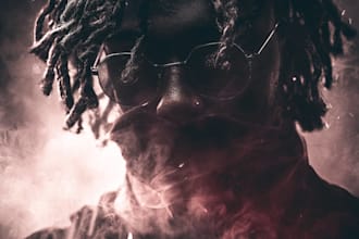 do premium hip hop album cover design