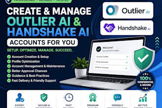 create and manage outlier, handshake ai, accounts for you, uk, US and astralia