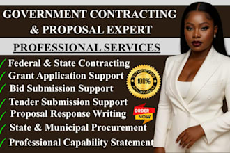 write rfp, rfq, rfi responses and grant proposals