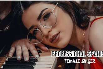 be a professional spanish female singer turkish female singer female vocalist