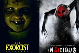 do horror movie poster halloween retro vintage tshirt  design characters design