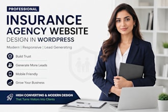 insurance website, insurance agency website, insurance agent, website redesign