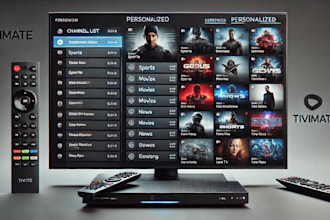 rebrand your tivimate iptv app with VPN, admin panel and custom branding