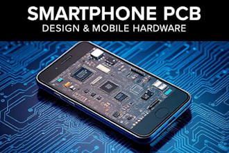 design smartphone pcb, mobile hardware circuit and electronics solutions