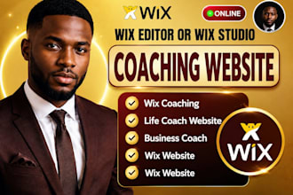 coaching website for life coach, business coach, spiritual on wix