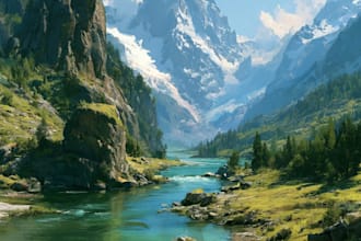 create breathtaking environmental concept art
