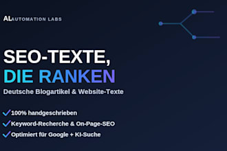 write your german SEO blog posts and website content