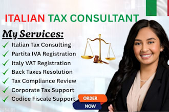 be italy tax consultant, tax lawyer consulenza fiscale, back taxes, partita iva