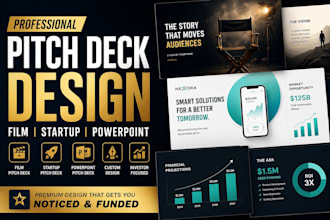 film pitch deck start up pitch deck powerpoint pitch deck