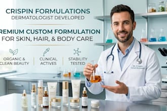 be your expert chemist for skincare and cosmetic formulation