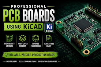 design professional pcb boards using kicad pcb design software