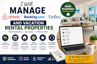 manage airbnb booking com vrbo and vacation rental properties