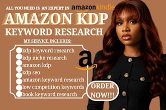 do profitable KDP keyword research and niche research for your books