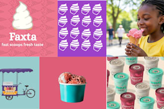 design business logo, brand identity and complete branding kit