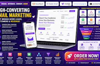 design cleverreach elastic email mailjet acubamail activecampaign landing page
