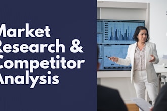 provide market research competitor analysis for startup