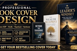 do book cover design amazon kdp cover design paperback kindle ebook cover design