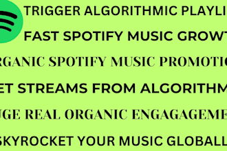 do best organic spotify ads for spotify music and trigger algorithm