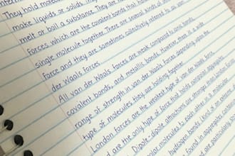 write anything with my amazing handwriting