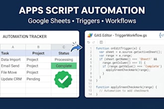 automate your google sheets workflows with apps script
