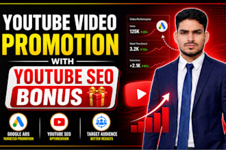 do organic youtube video promotion and video SEO for growth
