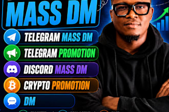 telegram mass dm telegram promotion mass dm discord mass dm crypto promotion dm