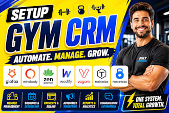 setup glofox mindbody zen planner wodify vagaro trainerize pushpress gym CRM