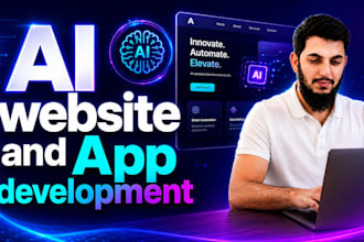 develop ai website, ai web application, ai mobile app