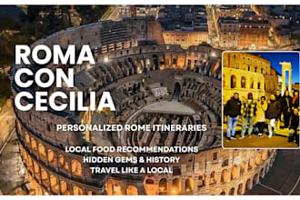 create a personalized rome itinerary with local tips