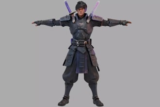tripo ai 3d avatar,stl for print,unity vrm,roblox character,virtual tutor,xgen3d