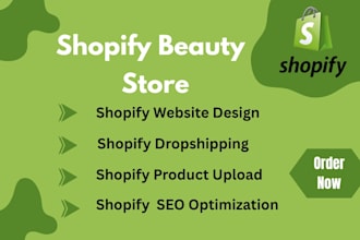 build shopify ecommerce website