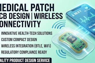 design advanced smartpatch pcb for medical monitoring devices