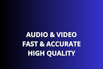 transcripcion profesional de audio o video en español