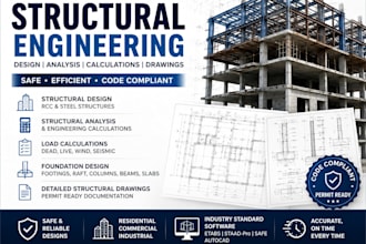 structural engineering, structural calculation,  analysis, az engineering stamp