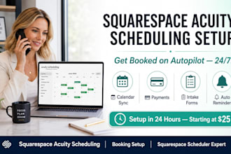 squarespace acuity scheduling setup acuity booking scheduler appointment setup