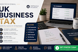 file UK company accounts, UK vat returns, corporation tax ct600
