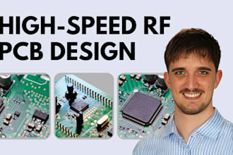 design high speed rf pcb for 4g, 5g, wifi and gps with signal integrity analysis
