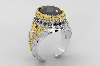 make custom earrings design, chains design, photorealistic 3d print cad designer