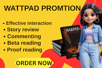 wattpad comment interact promote wattapad story  beta read royal roads inkit