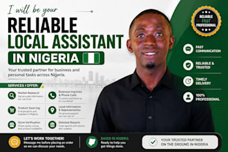 be your reliable local assistant in nigeria