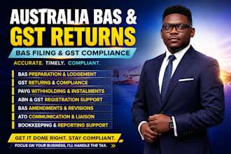 file australia bas and gst returns for small business
