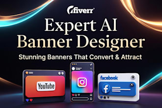 create ai logo, banner, thumbnail design and content