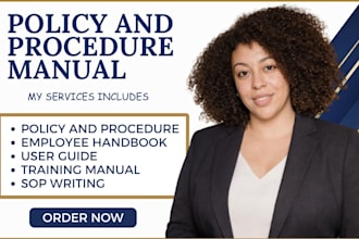 write policy and procedure manual for healthcare and home care agencies