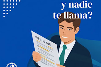 write, design, and optimize a professional resume in spanish