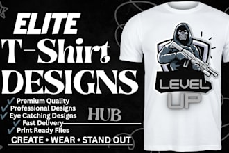 do minimalist typography and streetwear t shirt designs