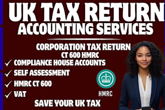 be UK accountant to prepare UK vat tax return vat registration and file hmrc